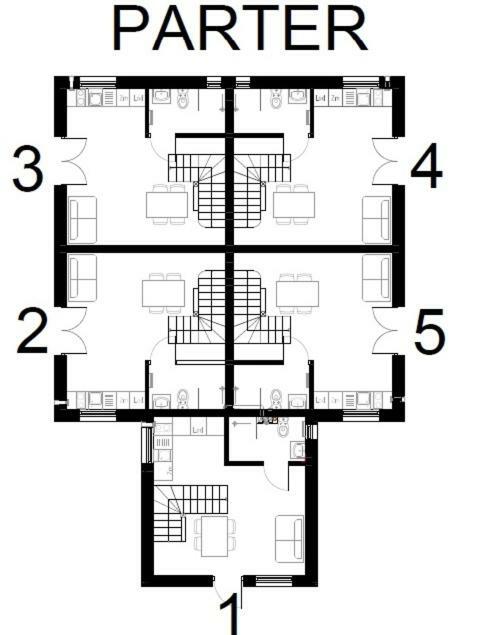 Apartamenty Teczowa 14 Sarbinowo Eksteriør billede